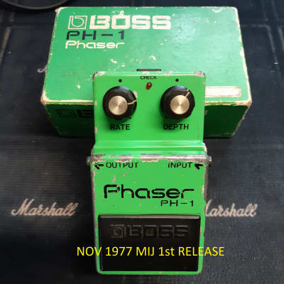 Reverb.com listing, price, conditions, and images for boss-ph-1-phaser