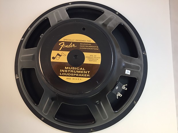 Fender top excelsior speaker