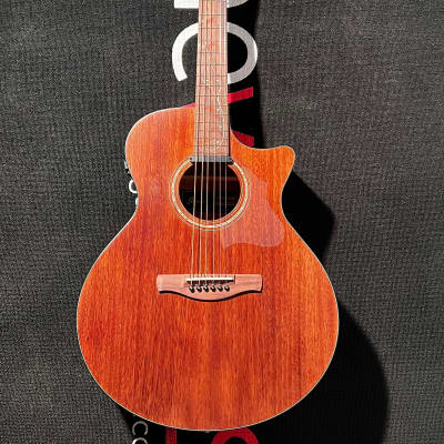 Ibanez AE295-WK AE Series Acoustic Guitar 6 String Weathered Black 