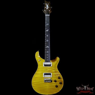 PRS Private Stock #8432 McCarty Trem Semi-Hollow in 25.5'' Scale Brazilian Rosewood Fingerboard Flame Maple Neck Honey Gold image 3