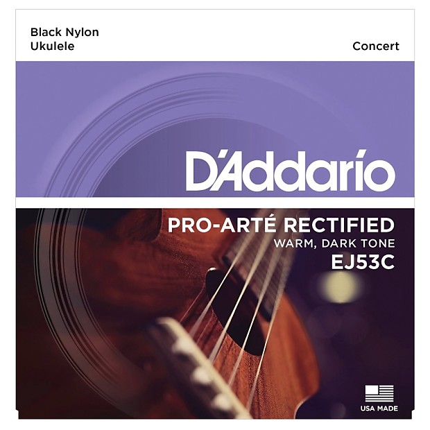 D'Addario EJ53C Pro-Arté Rectified Ukulele Strings Hawaiian-Concert Standard image 1
