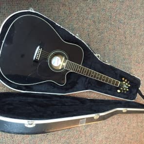Takamine EG 334 BC Black Reverb