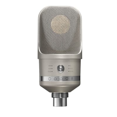 Neumann 008666 TLM 107 Large-Diaphragm Studio Condenser Microphone, Nickel image 1