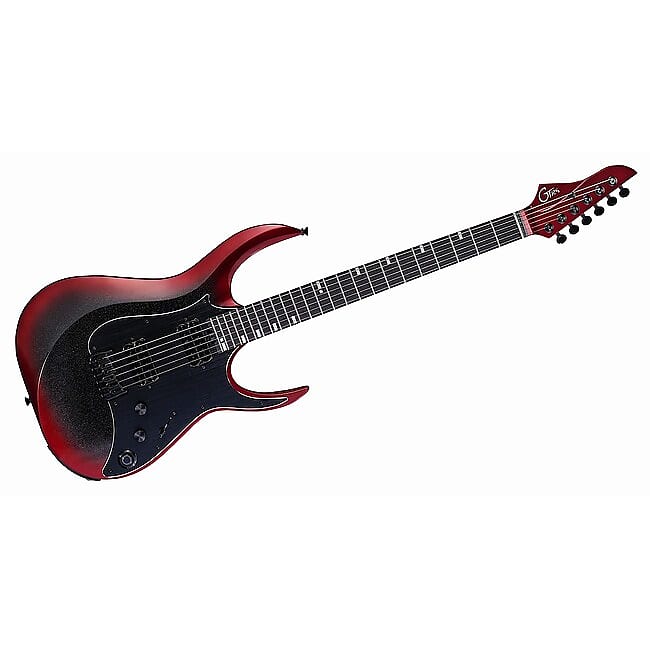 Mooer MOOER GTRS M800 DR Guitars Modern 800 Intelligent E-Gitarre, dark red image 1