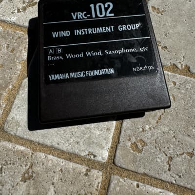 Yamaha DX7 Data ROM Cartridge VRC-102 Wind Instrument Group