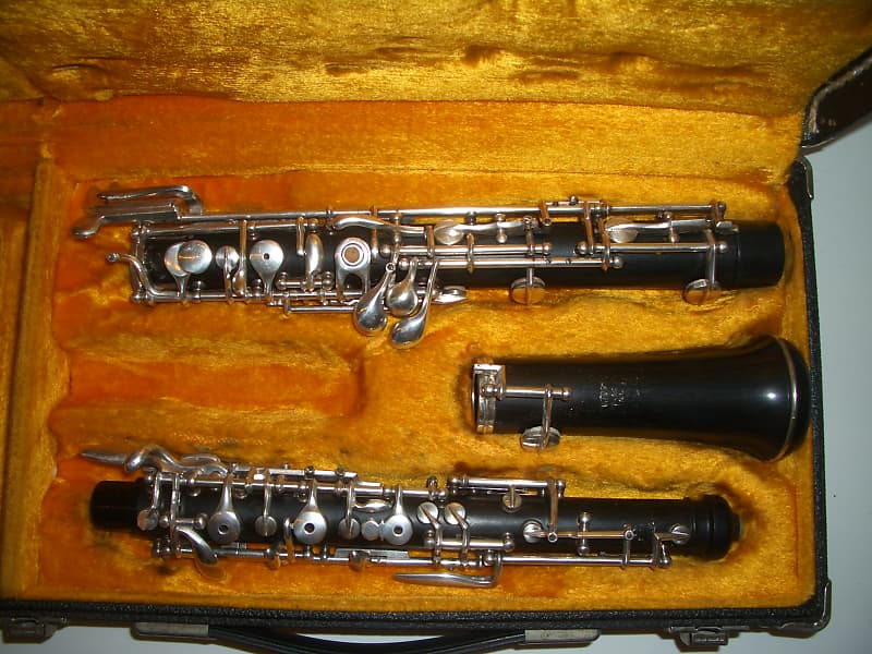 GORDET By Hans Kreul Wood Oboe, with left F & 3rd octave key Reverb