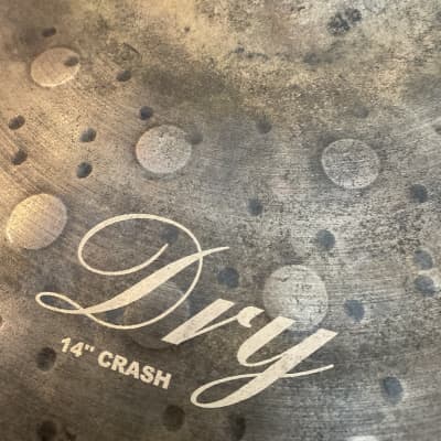 (MINT) Aisen 14” Dry Crash Cymbal image 3