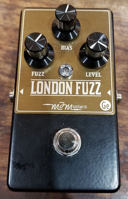 MJM Guitar FX London Germanium Fuzz Black Canada | Reverb