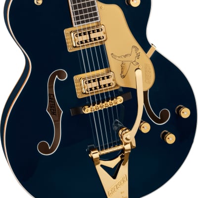 Immagine GRETSCH - G6136TG Players Edition Falcon Hollow Body with String-Thru Bigsby and Gold Hardware  Ebony Fingerboard  Midnight Sapphire - 2401543833 - 3
