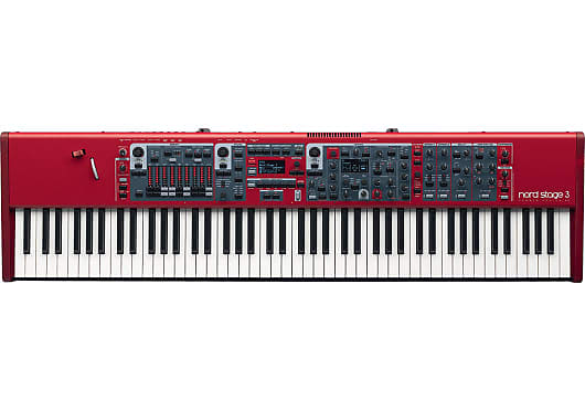 Nord Stage3-88-EX 88 Weighted Keys image 1