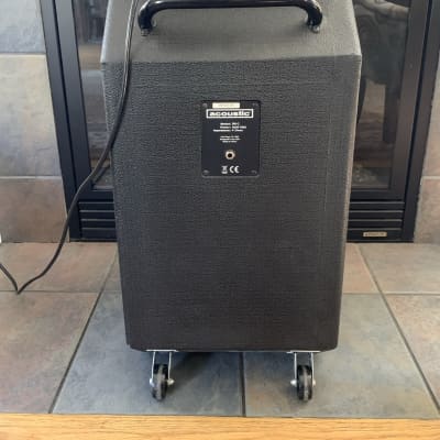 Acoustic 260 Head and Cabinet 100 Watt 1x10" Bass Amp Mini-Stack with Owners Manual  MINI JACO!! image 2