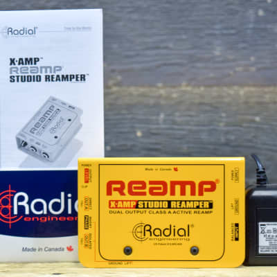Radial Engineering X-Amp Studio Reamper Dual Output Class A Active Reamp image 9