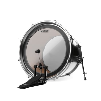 Evans 24" EMAD2 Clear Bass Head image 2