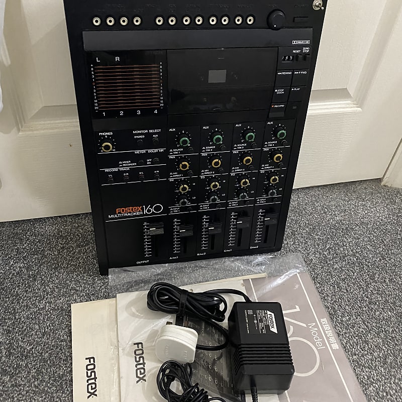 [Rare] FOSTEX 160 Multitracker 4 Track Cassette Recorder Reverb UK