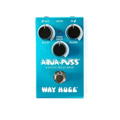 Way Huge Smalls WM71 Aqua-Puss Analog Delay MkIII Guitar Effects Pedal image 1