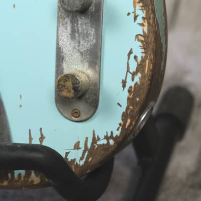 Luthier-made '51 Precision Bass 2019 Aged Sonic Blue image 11