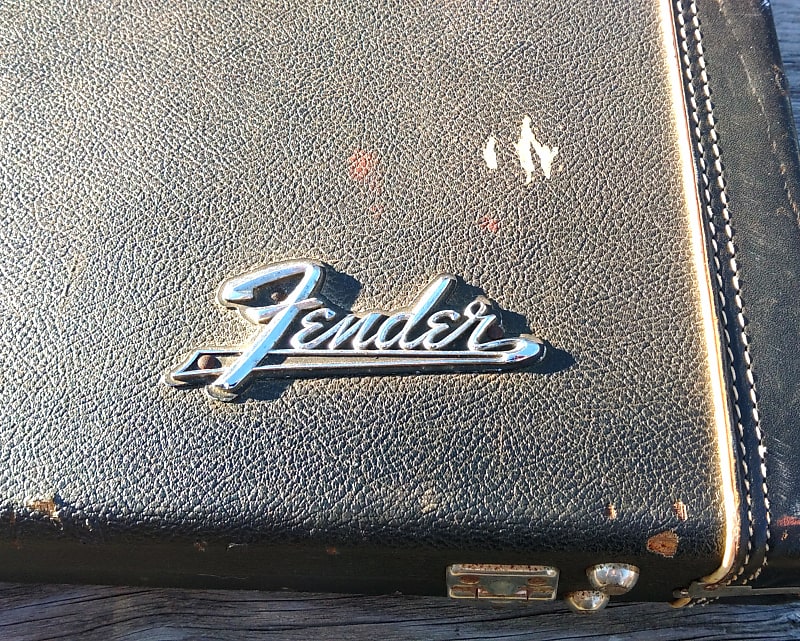 Vintage 19671972 Fender "Tail Logo" Bass Case For Repair Reverb