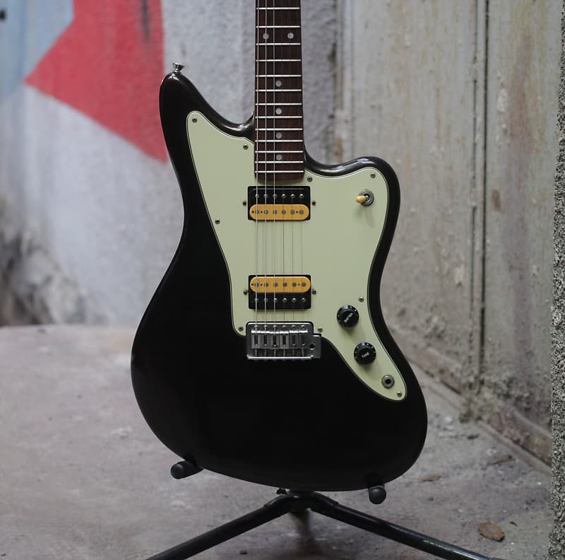 Bacchus Jazzmaster BJ series; JJM-66; 2000's, Metallic Black w