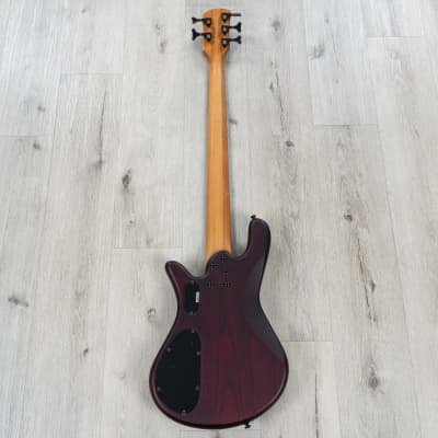 Spector NS Pulse II 5 5-String Bass, Macassar Ebony Fretboard, Black Cherry image 5