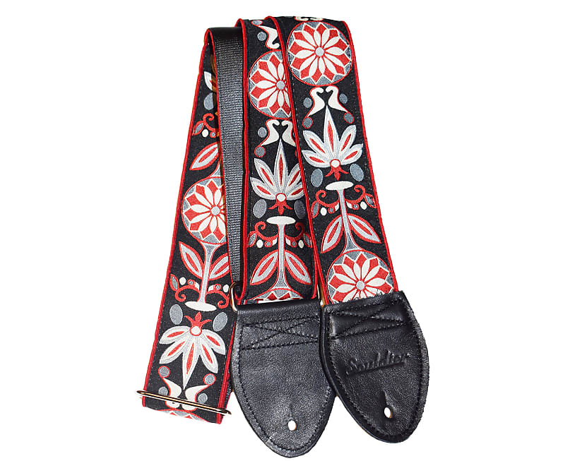 Souldier 2.0" Daisy Gray Custom Guitar Strap Reverb Australia