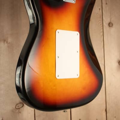 Fender Standard Stratocaster (MIM) 3 color sunburst guitar 2002 image 5
