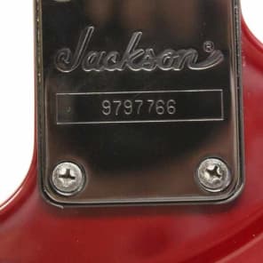 USED Jackson DKMG Electric Guitar – Trans Red / VGC image 9