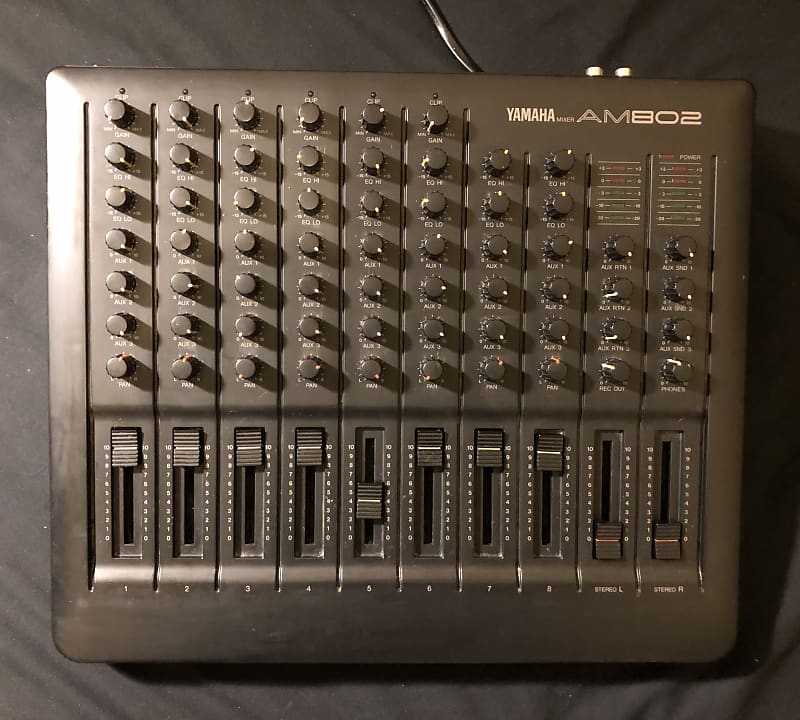 rare Yamaha AM802 (year 1989) Analog Mixer