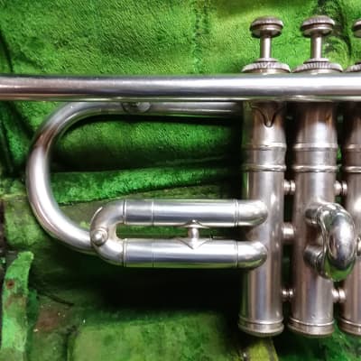 Conn 18B Duo Bore Vintage 1927 Professional Trumpet In Excellent Playing Condition image 3