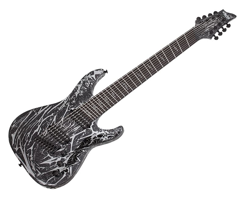 Schecter C-8 Multiscale 8-String Electric Guitar - Silver Mountain image 1