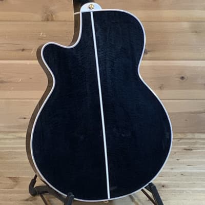 Takamine TSP158C-12 12-String Acoustic Guitar- See Thru Black Gloss image 4