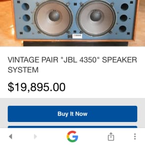 JBL  4350 Speaker Pair image 4