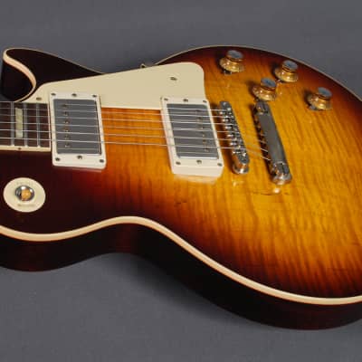 Gibson Les Paul 1960 60th Anniversary V3 Washed Bourbon Burst #0 0802 image 12