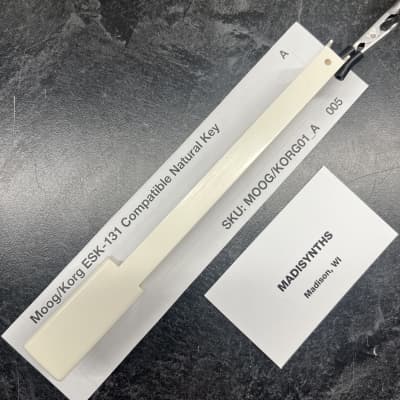 ORIGINAL Moog/Korg/Univox Replacement A Key (for Matsushita ESK-131 Keybeds) for Moog MG-1, Prodigy, Rogue, Opus 3, Korg Minikorg 700, Minikorg 700S, MS-10, MS-20, VC-10, Poly Ensemble P, Univox K1/K2, and more