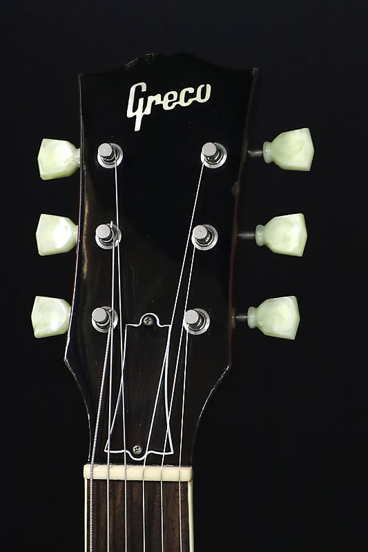 Greco EG-550 LP Lemon Drop 1990 Flame Maple Top RARE | Reverb