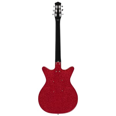 Danelectro 59M NOS+ Guitar (Red Metalflake) image 2