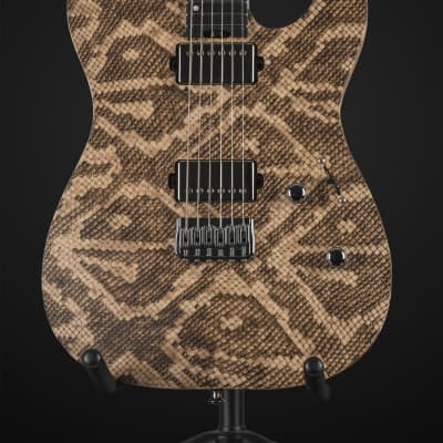 ESP USA Te-II HT Dino Muradian Snake Skin Quilt Top Pyrograph 1 Of 10 Limited UKRAINE charity for sale