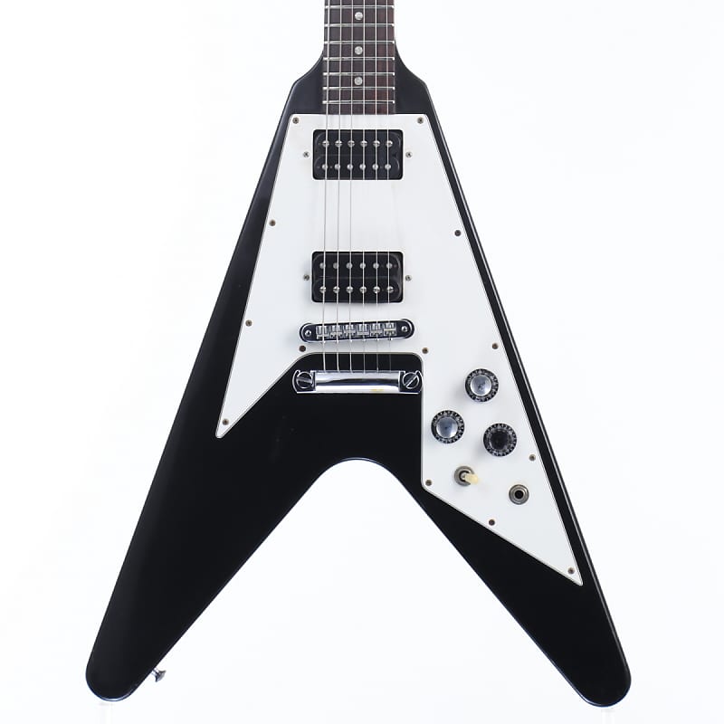 ★Gibson USA Flying V 67★ Gibson USA Flying V 67 Reissue Ebony Gibson Flying V [SN