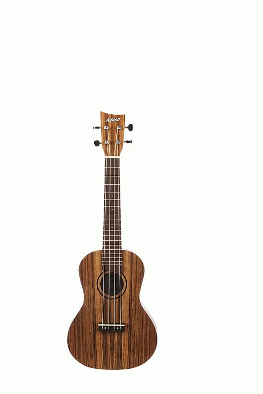 Ashton UKE500CBW Concert Ukulele Black Walnut | Reverb