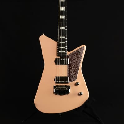 Ernie Ball Music Man Mariposa Pueblo Pink Guitar (Omar Rodriguez-Lopez from Mars Volta + At The Drive In) for sale