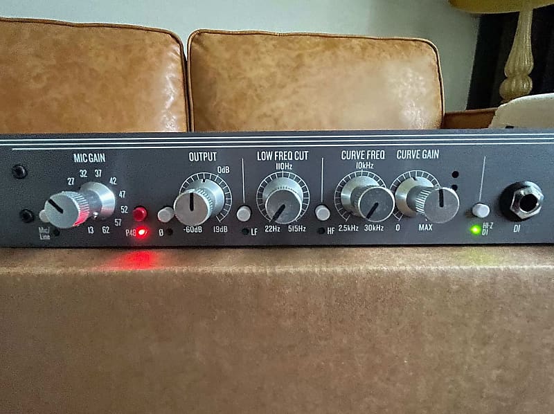 AEA RPQ2 2Channel Ribbon Mic Preamp with CurveShaper and DI Reverb