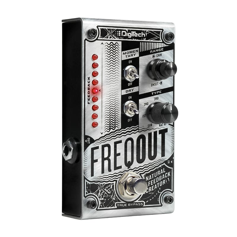 Used DigiTech FreqOut Natural Feedback Creator Guitar Effects Pedal