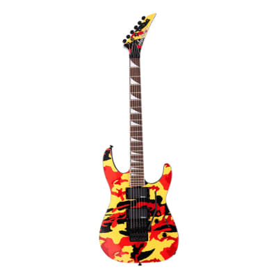 Jackson X Series Soloist SLX DX Camo Guitar - Multi-Color Camo w/Laurel FB image 2