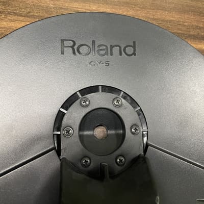 Roland CY-5 Dual Trigger Cymbal Pad w/Cymbal Arm and Clamp - D1M0960 image 6