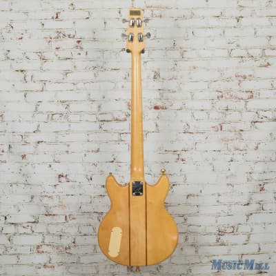 80's Vantage MIJ "The Witch" Electric Bass Natural (USED) image 8
