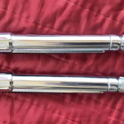 2 Vintage 1960's Electro Voice 676 Dynamic Cardioid Microphones Cables & Clips!! image 7