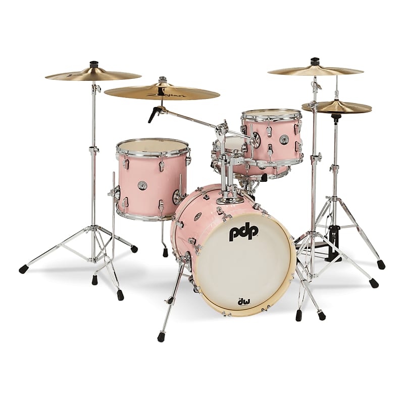 PDP PDNY1604 New Yorker 10/13/16/5x14" 4pc Drum Kit image 1