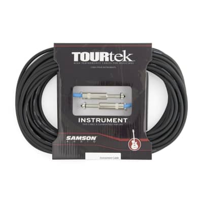 Tourtek TI50 1/4" Instrument Cable, 50ft, Straight-Straight Connectors image 2