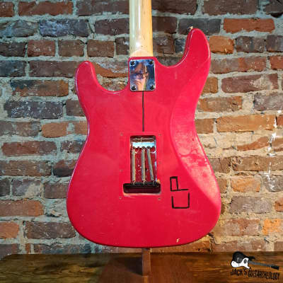 Peavey USA Predator Electric Guitar (1990s - Red Relic) image 11