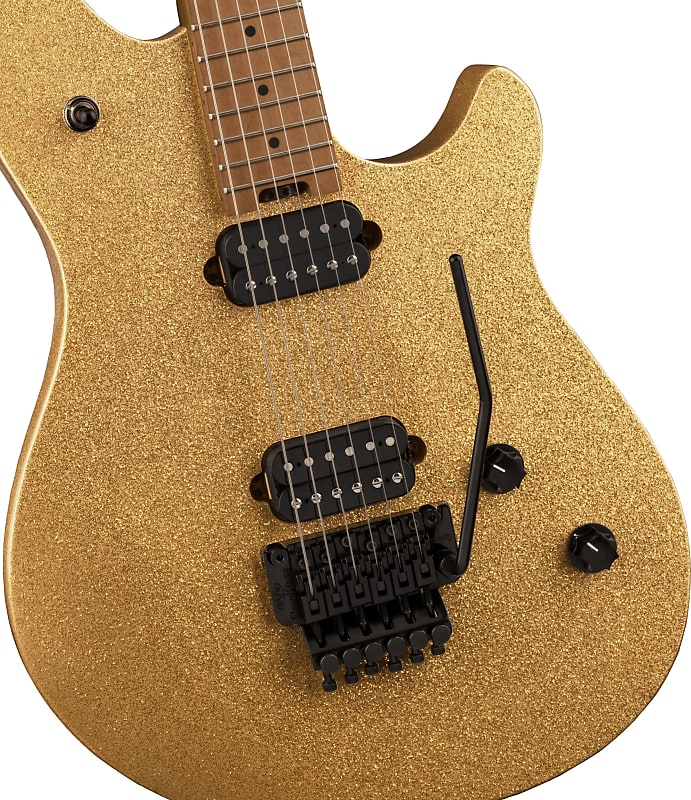 EVH Wolfgang® WG Standard, Baked Maple Fingerboard, Gold Sparkle - Free Shipping image 1