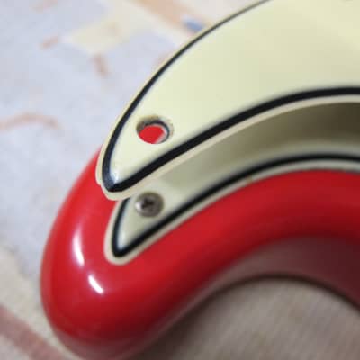 Fender Stratocaster 1963-1964 green nitrat pickguard image 4